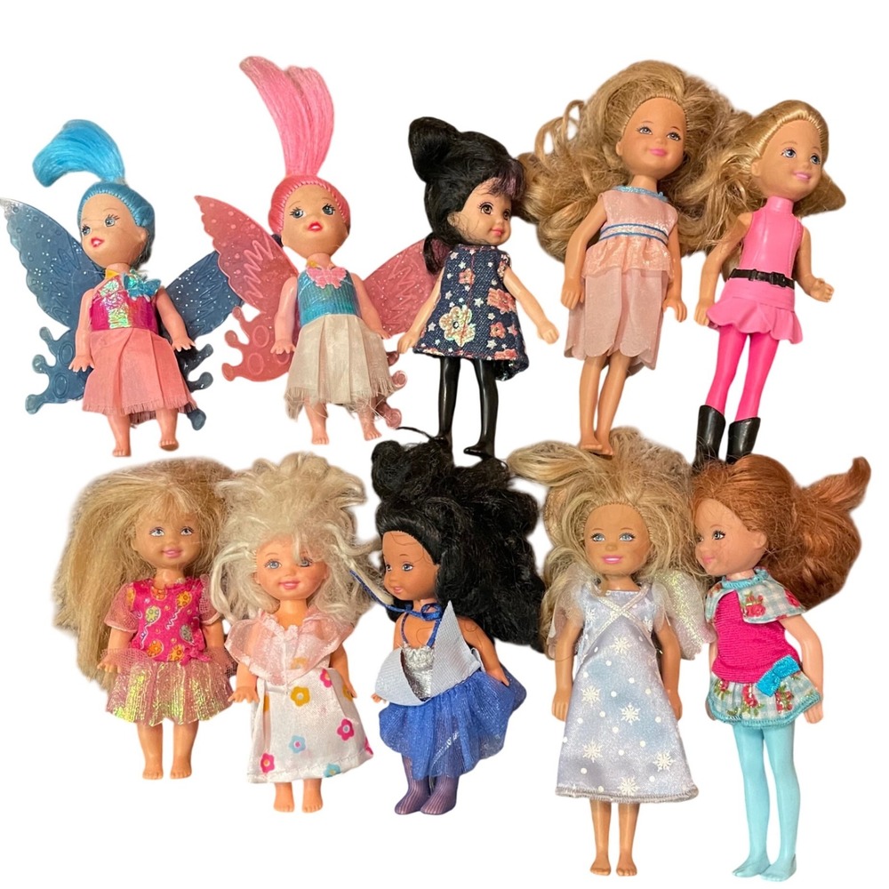 Mattel Barbie Doll Lot Skipper Stacie Chelsea vintage‎ lot 90s